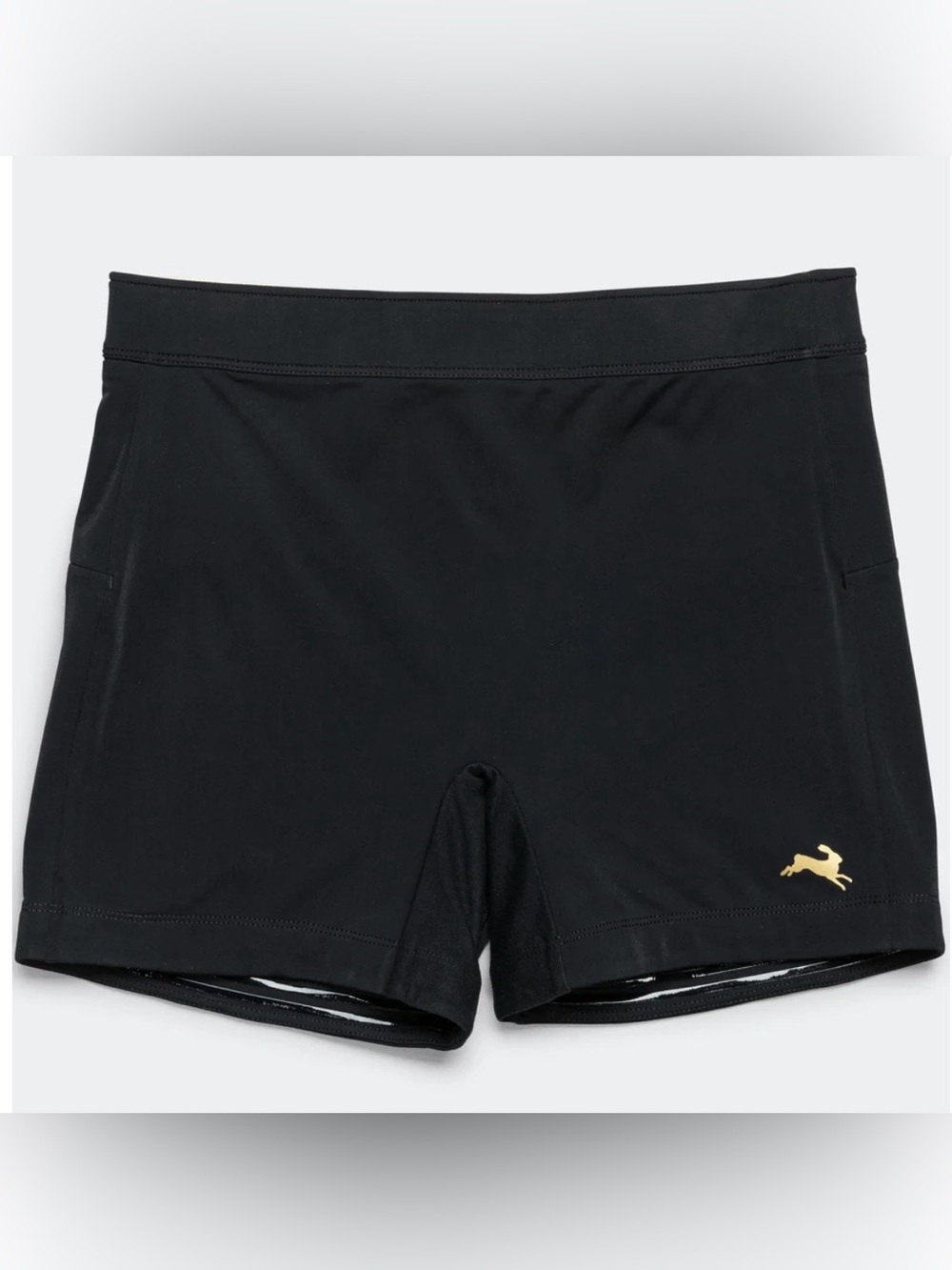 Tracksmith Lane 5 Women’s Black Running Track Shorts Size Small S